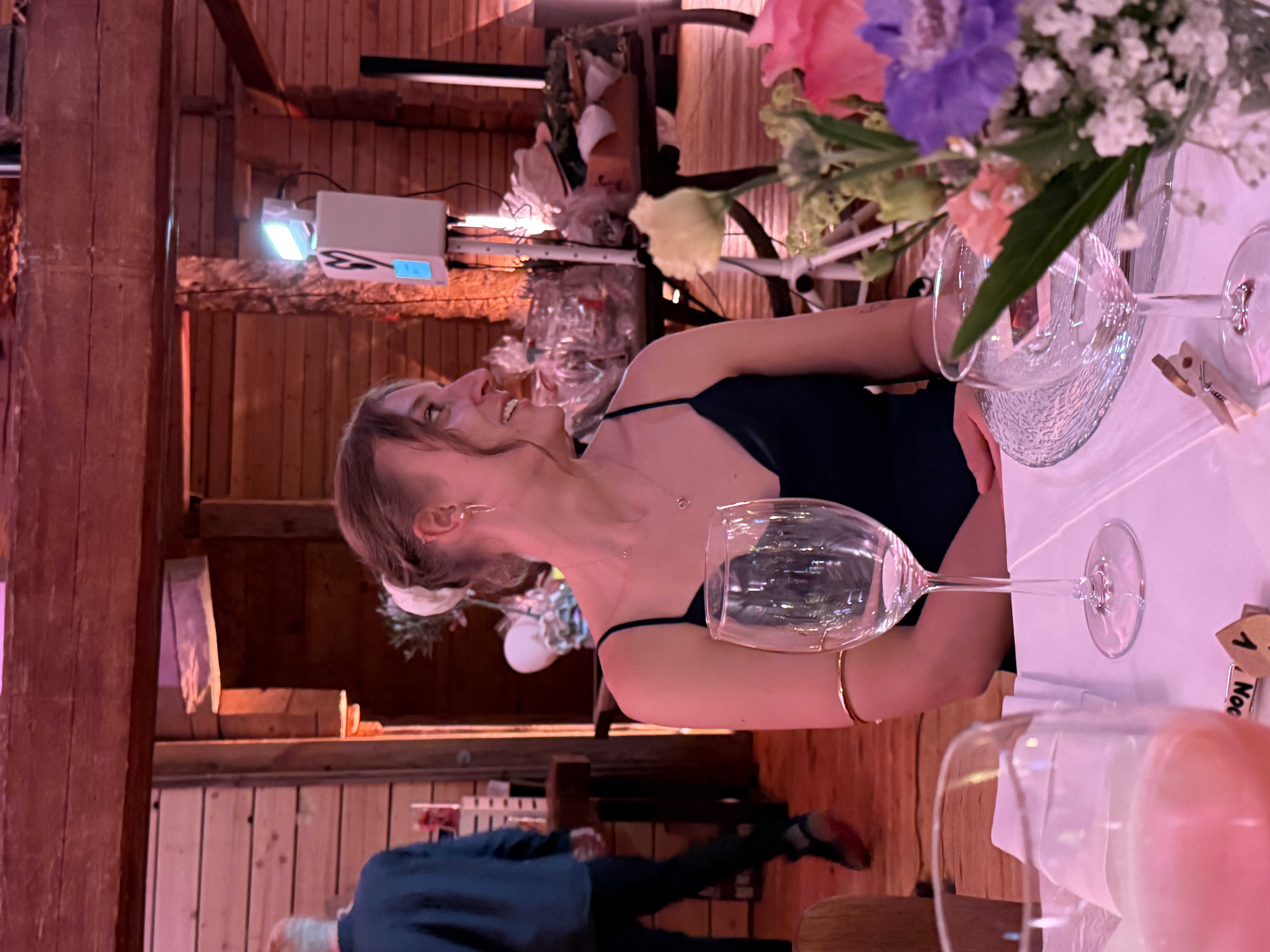 Yasmin beim Dinner