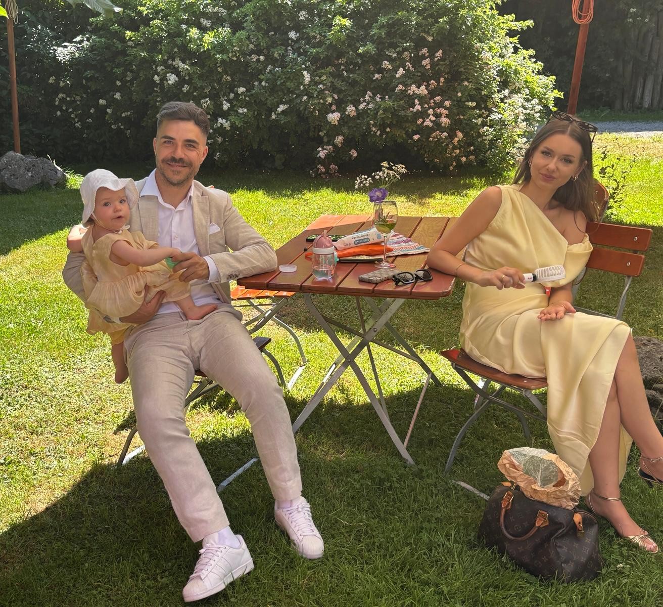 Sarah, Amelie und Daniel